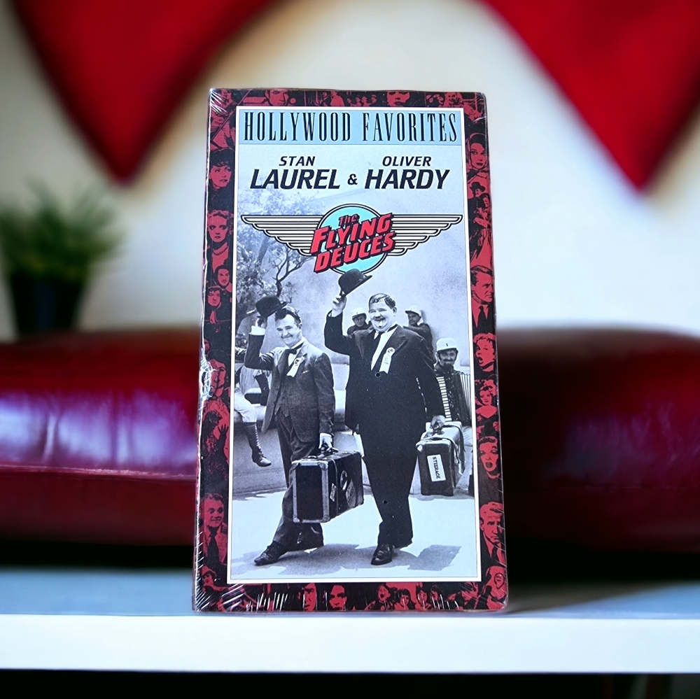The Flying Deuces VHS Movie Starring Stan Laurel & Oliver Hardy